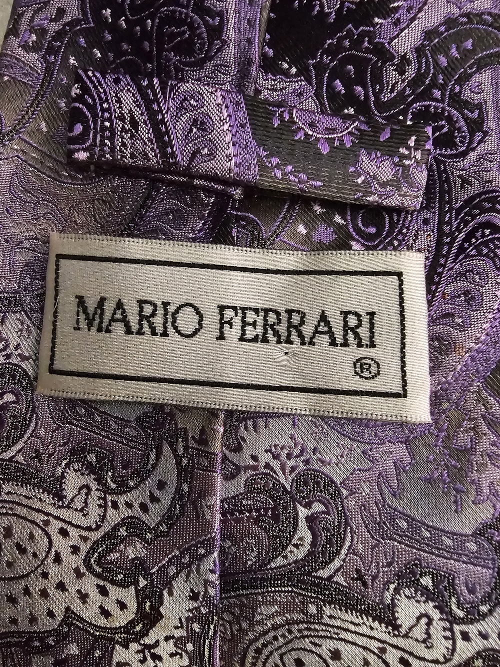 Men's Purple Paisley Blazer
